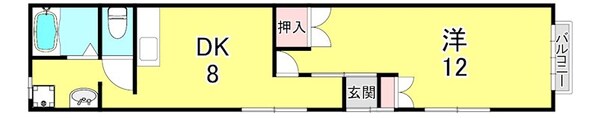 丸吉ハイツの物件間取画像